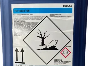 Ecolab Topax 66 – Klorlu Dezenfektan Özellikli Köpük Temizleme Ürünü 20 L