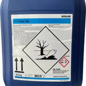 Ecolab Topax 66 – Klorlu Dezenfektan Özellikli Köpük Temizleme Ürünü 20 L