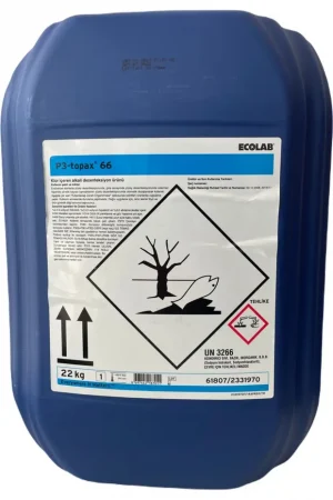 Ecolab Topax 66 – Klorlu Dezenfektan Özellikli Köpük Temizleme Ürünü 20 L