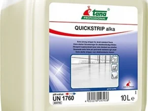 Tana Quikstrip Alka 10 L – Ekstra Güçlü Kir ve Cila Sökücü | Profesyonel Zemin Temizleyici