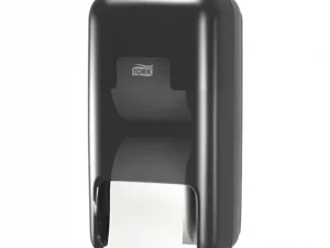 Tork OptiServe 2 Ruloluk Tuvalet Kağıdı Dispenseri – Siyah (558042) | Kartonsuz ve Pratik Kullanım