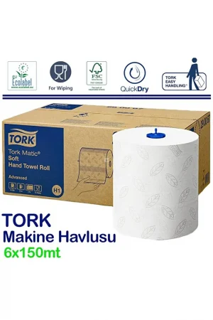 Tork Hareketli Havlu Advanced 150 m x 6 Rulo