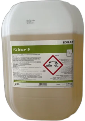 Ecolab Topax 19 – Ağır Kir ve Yağ Çözücü Köpük Temizleyici 20 L (24 kg)