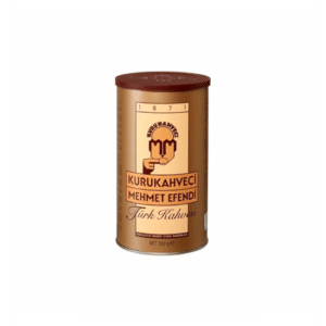 Kurukahveci Mehmet Efendi Türk Kahvesi Teneke Kutu 500 g – Geleneksel Öğütülmüş Kahve