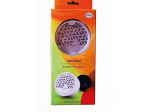 Carpex Aura Wind Fanlı Otomatik Koku Makinesi + Beyaz Bergamot Orange Kartuş