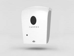 Carpex Nature Otomatik Hazneli Köpük Dispenseri Beyaz – Sensörlü Hijyenik Sabunluk