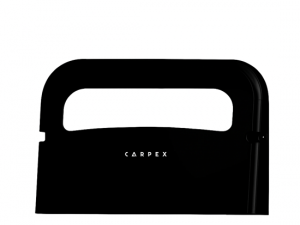 CARPEX Optima Klozet Kapak Örtüsü Dispenseri Siyah | Hijyenik Tuvalet Kapak Örtüsü Aparatı